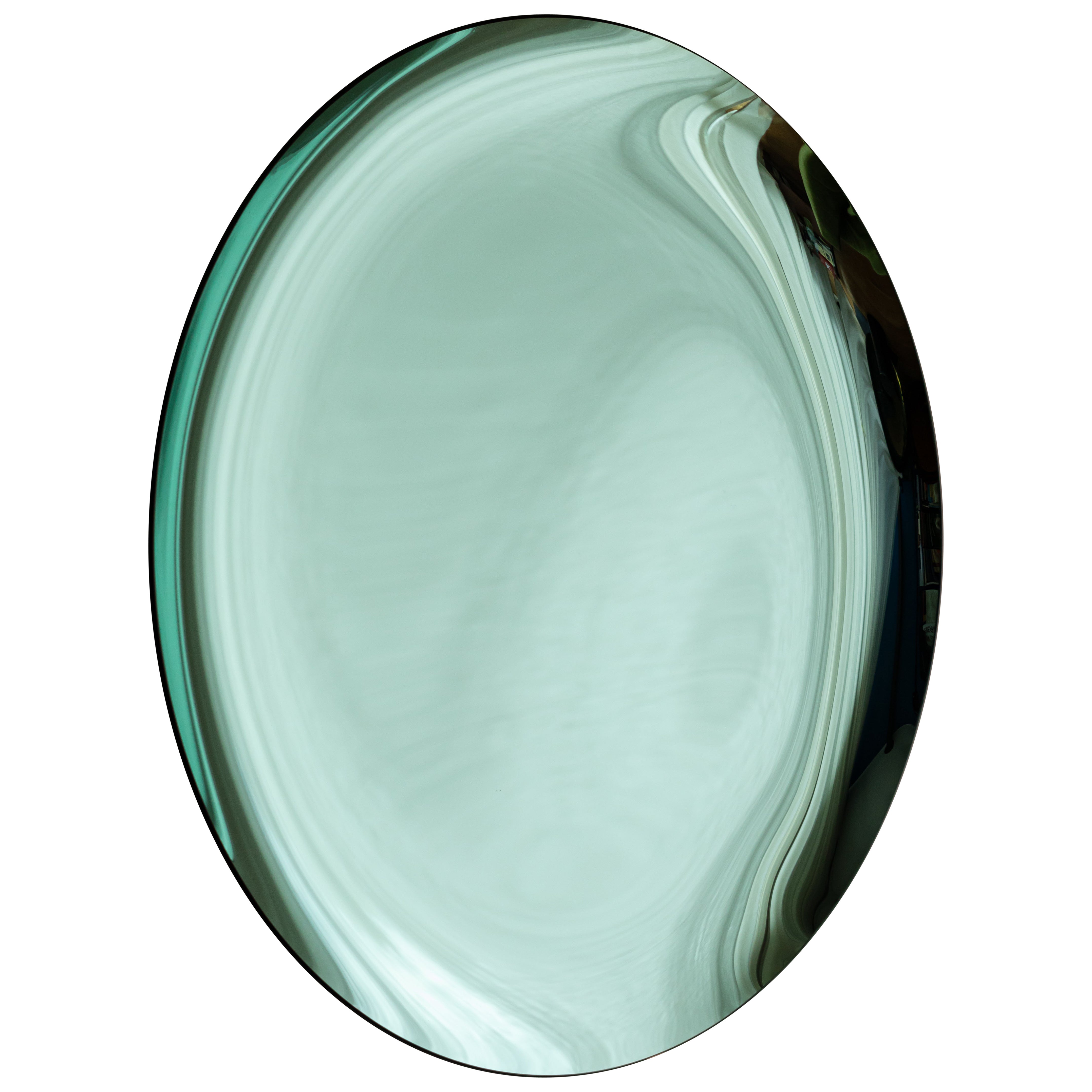 Bare Green Wandspiegel von OOM Contemporary Glass