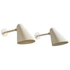 Louis Poulsen, Wall Lights, Metall, Dänemark, 1950er Jahre