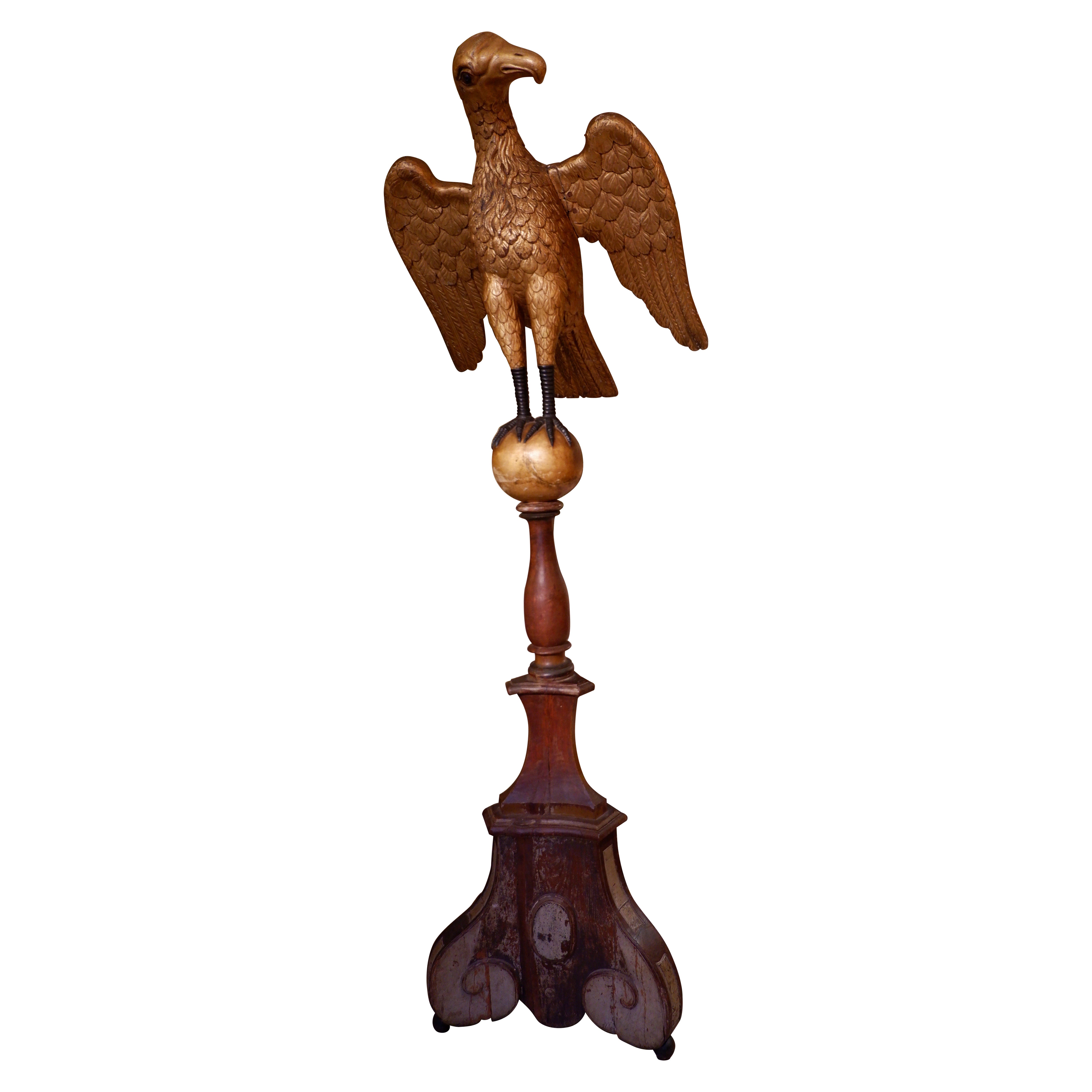Why is an eagle used for a lectern?