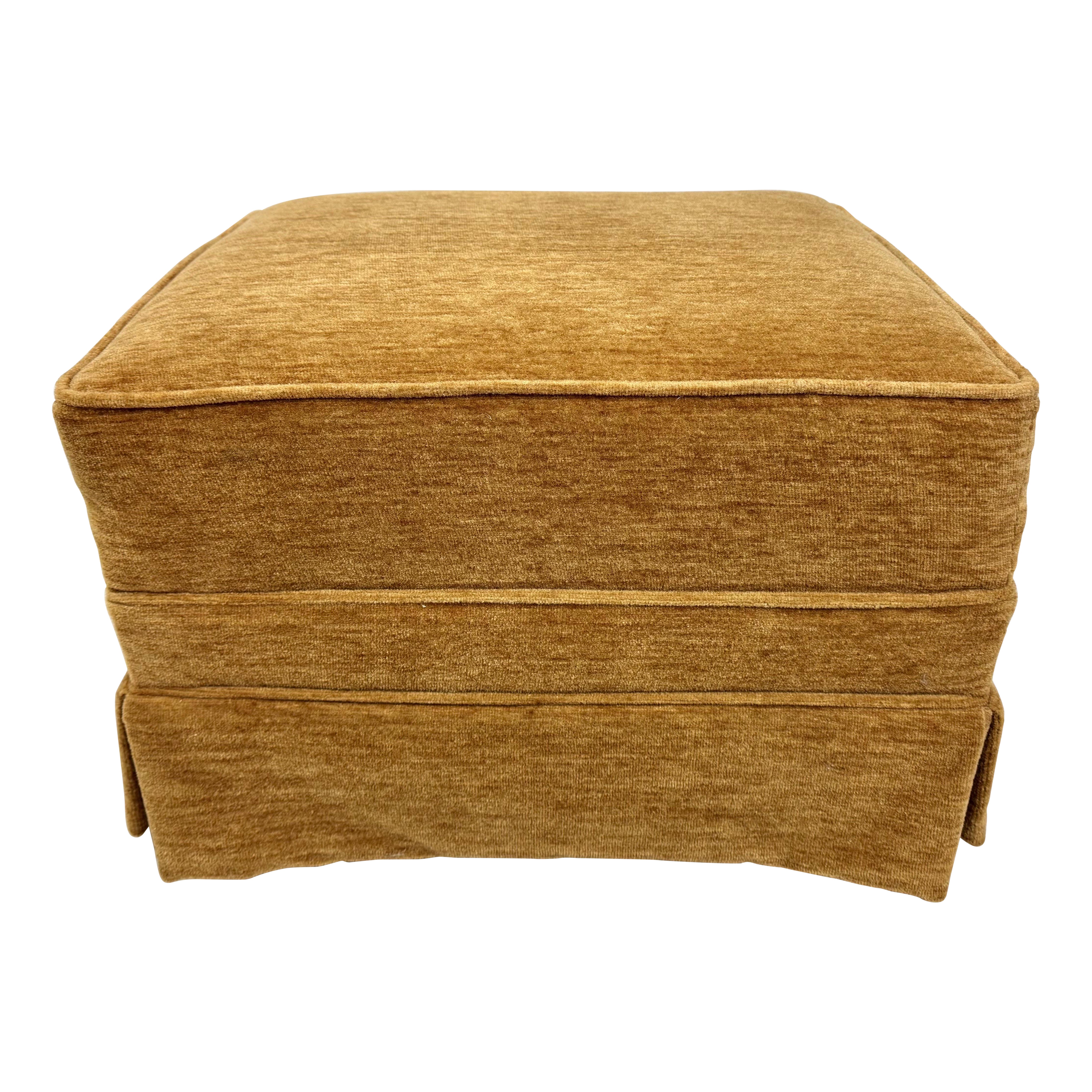 Ottomana in mohair personalizzata