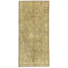 Tappeti persiani dell'Azerbaijan - Disegno in lana verde avorio giallo - 91201