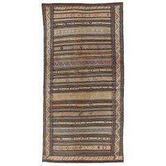 Rug & Kilim persiano del 1910 - Lana marrone avorio - 91274