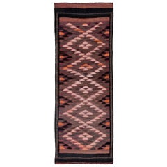 Tappeti persiani Kilim Circa 1910 - Lana Marrone Avorio Arancione Purpel - 91471