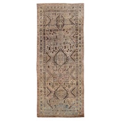 Persische Bijar Teppiche - Wolle Braun Elfenbein Design - 91493