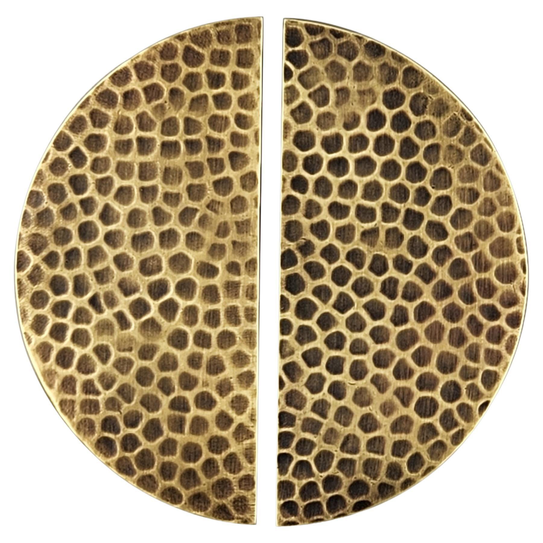 Poignée de tirage en laiton Hammer ø 30 cm
