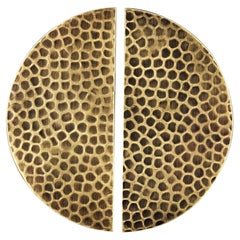 Poignée de tirage en laiton Hammer ø 30 cm