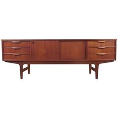 Petite Mid-Century Modern Danish Teak Sideboard 6