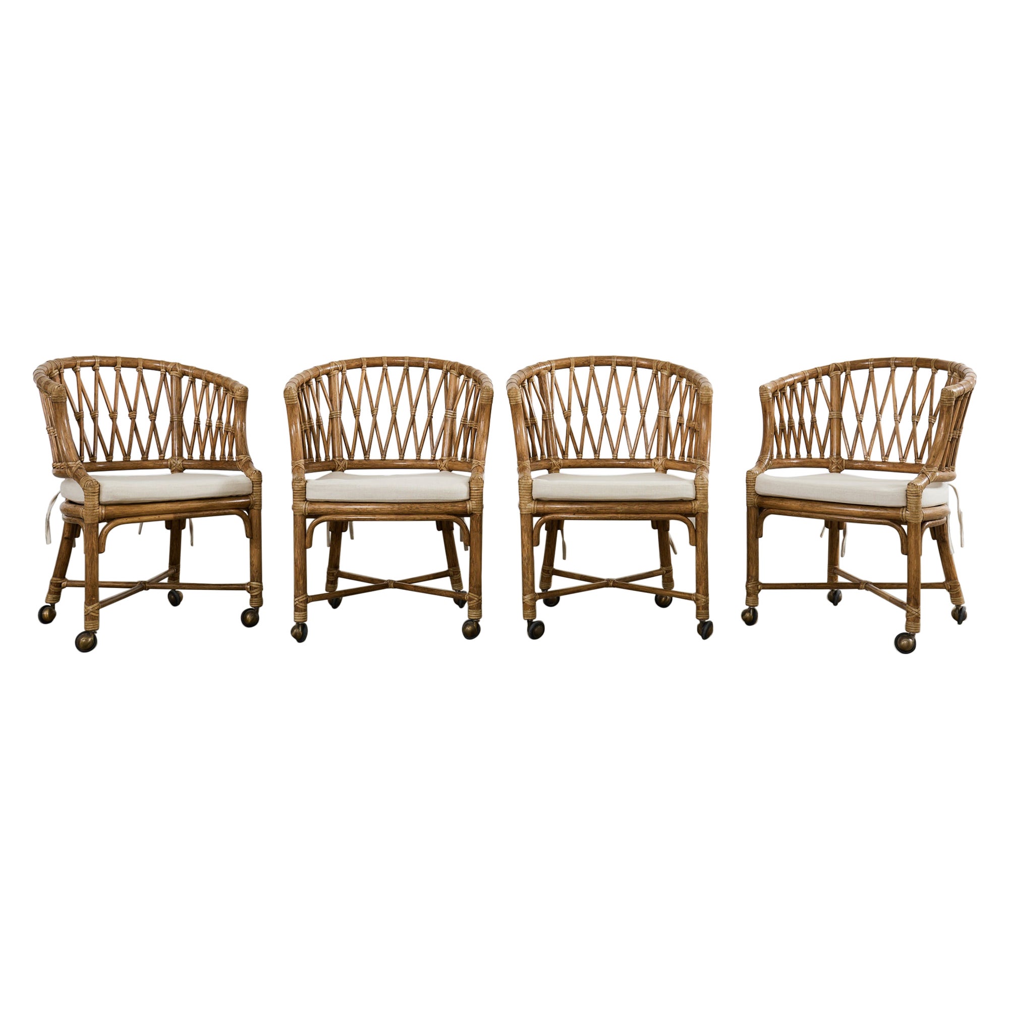 How do I identify McGuire furniture?