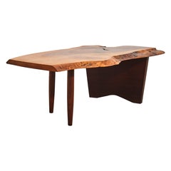 Table basse vintage George Nakashima, milieu du siècle 1959