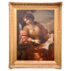 Olio su tela dopo Giovanni  Francesco Romanelli