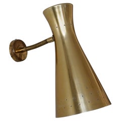 Graziosa lampada da parete o sconce Diabolo della metà del secolo scorso, Germania, anni '50