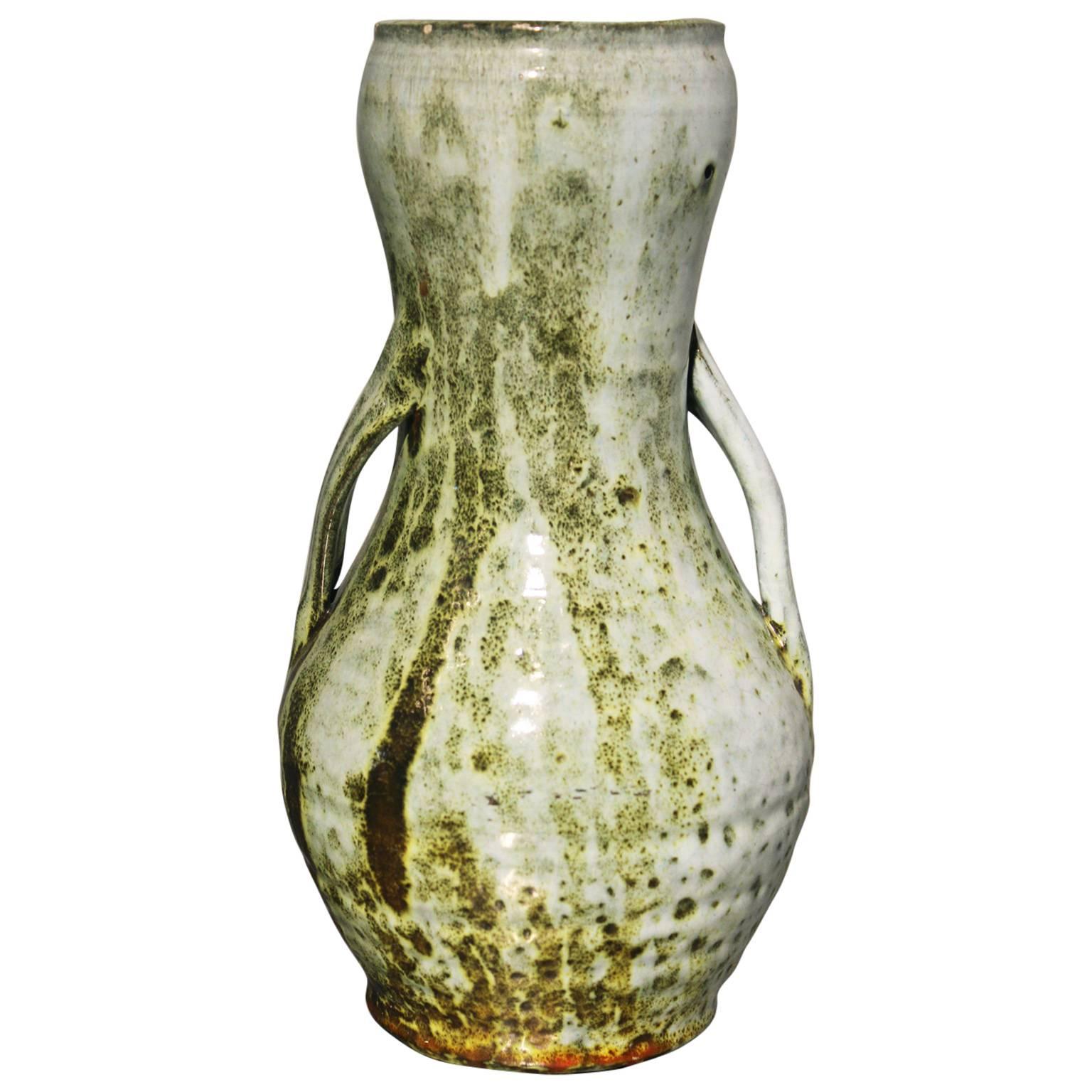 Sunset Mountain Pottery Vase