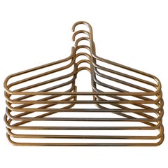 Set di sette appendiabiti moderni del Mid Century di Carl Auböck Austria anni '60