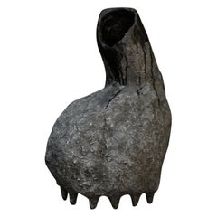 ZHIVINKA Zeitgenössische Vase, Bionisches Design, Recyclingpapier