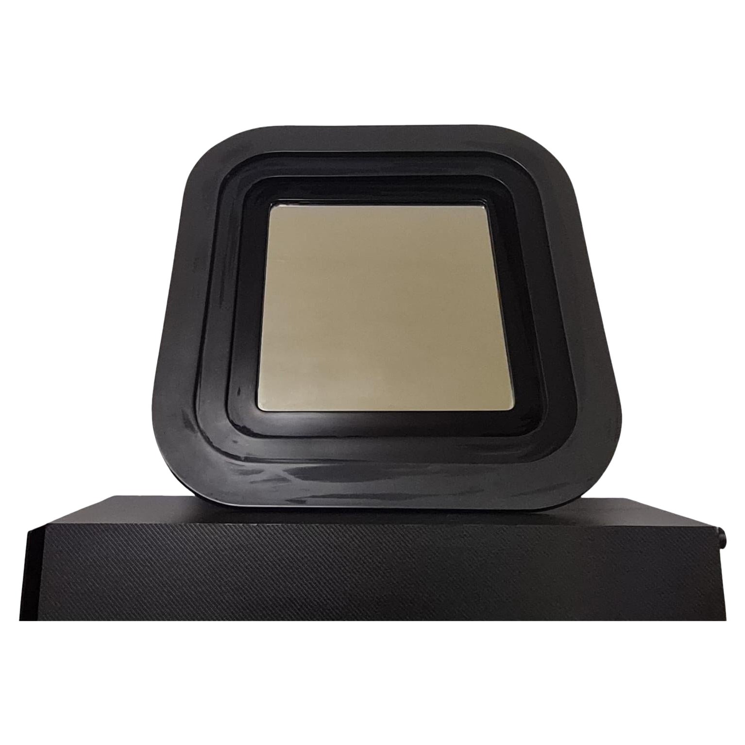 Specchio in legno laccato anni 70'