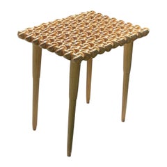 3" Thick Solid Hardwood - Hand Finished - Organic Modern - Sculptural Table