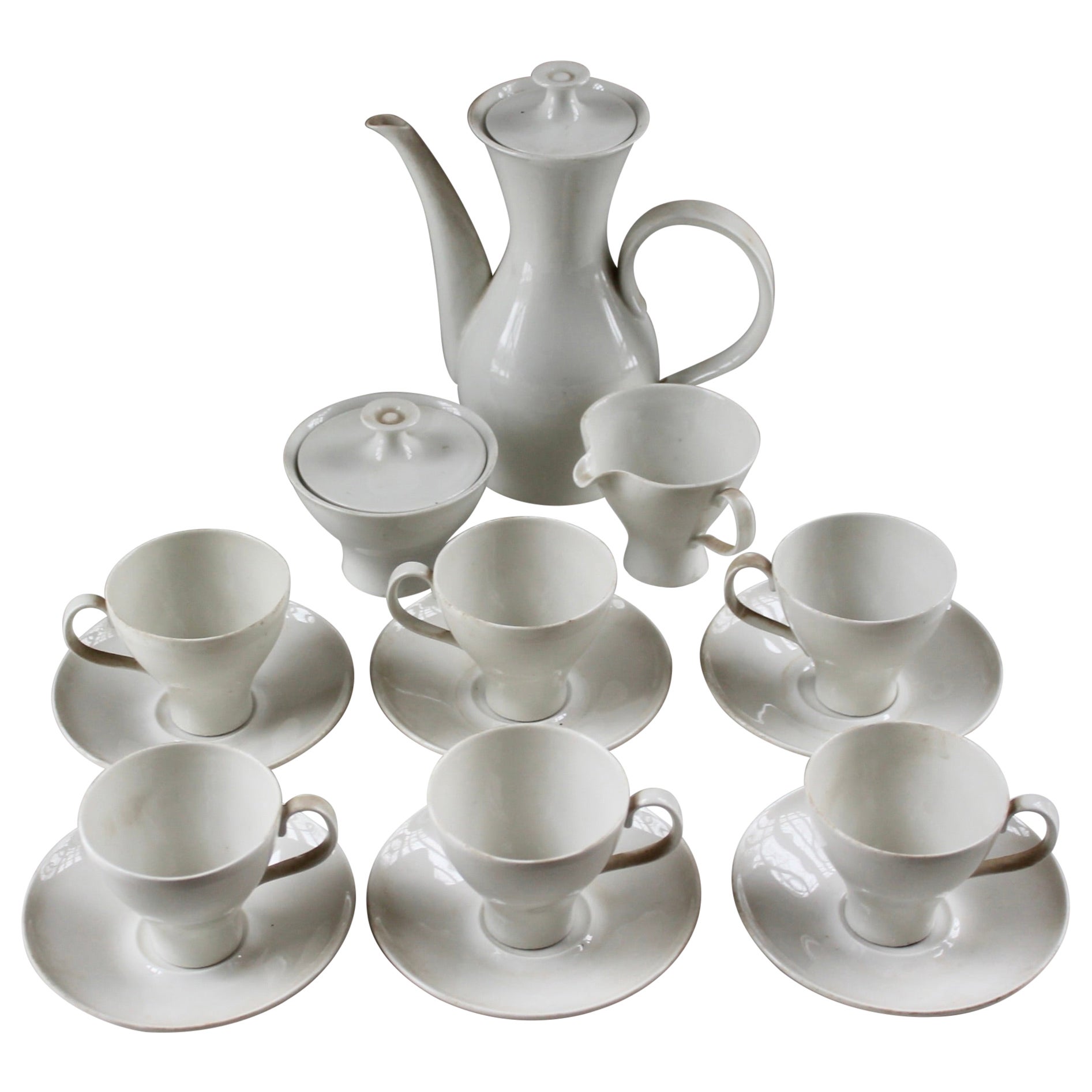 KPM Porcelain Juego de Moka en venta