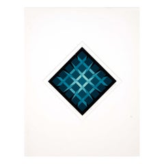 Brian Halsey Alpha V Serigraphie AP 3/12 State II/IV Signiert ungerahmt