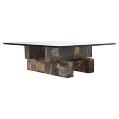 Paul Evans Patchwork Coffee Table for Directional, USA, 20th Century