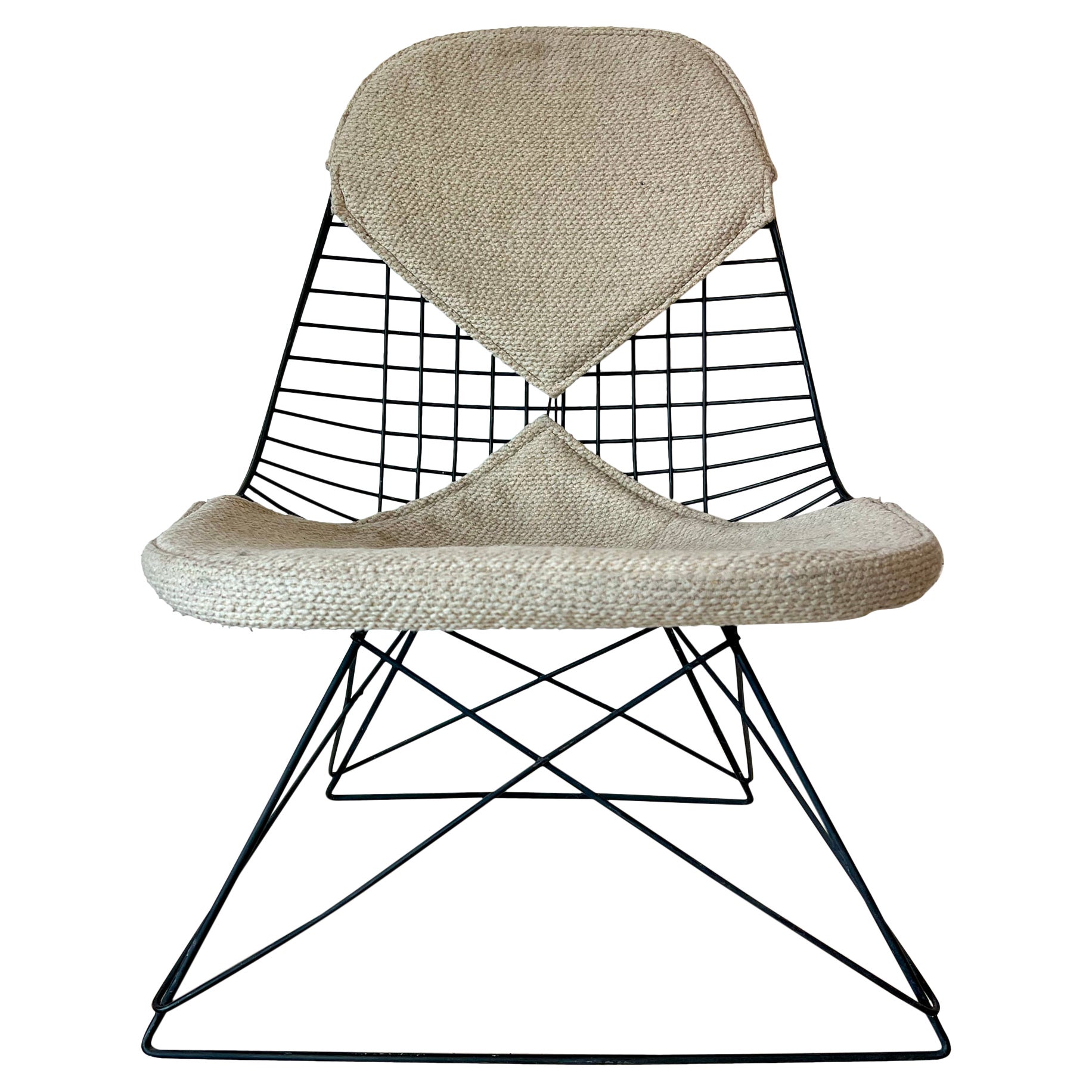 Vintage Eames LKR-2 with Cat's Cradle Base and Bikini Pads