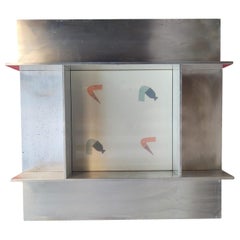 Ceramic tile "water and fire" design Gio Ponti for Gabbianelli, 1989