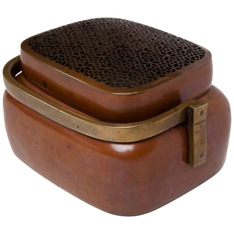 Antique Japanese Hand Warmer at 1stDibs