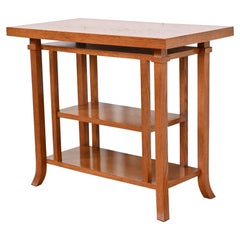 Frank Lloyd Wright Style Mission Oak Arts and Crafts Console or Side Table