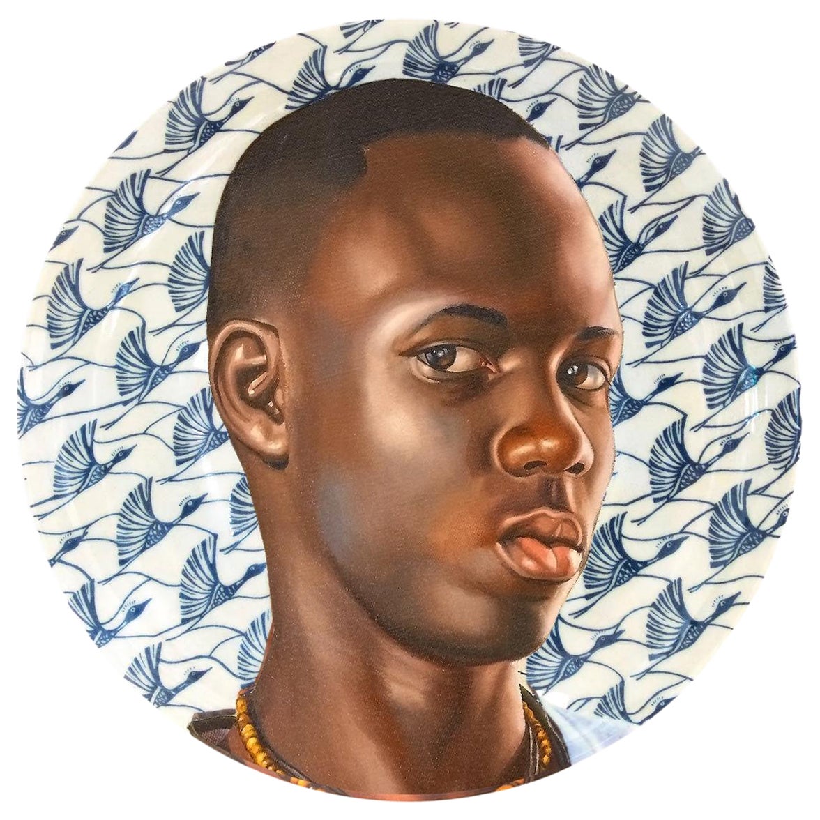 Mame Ngagne Plate by Kehinde Wiley