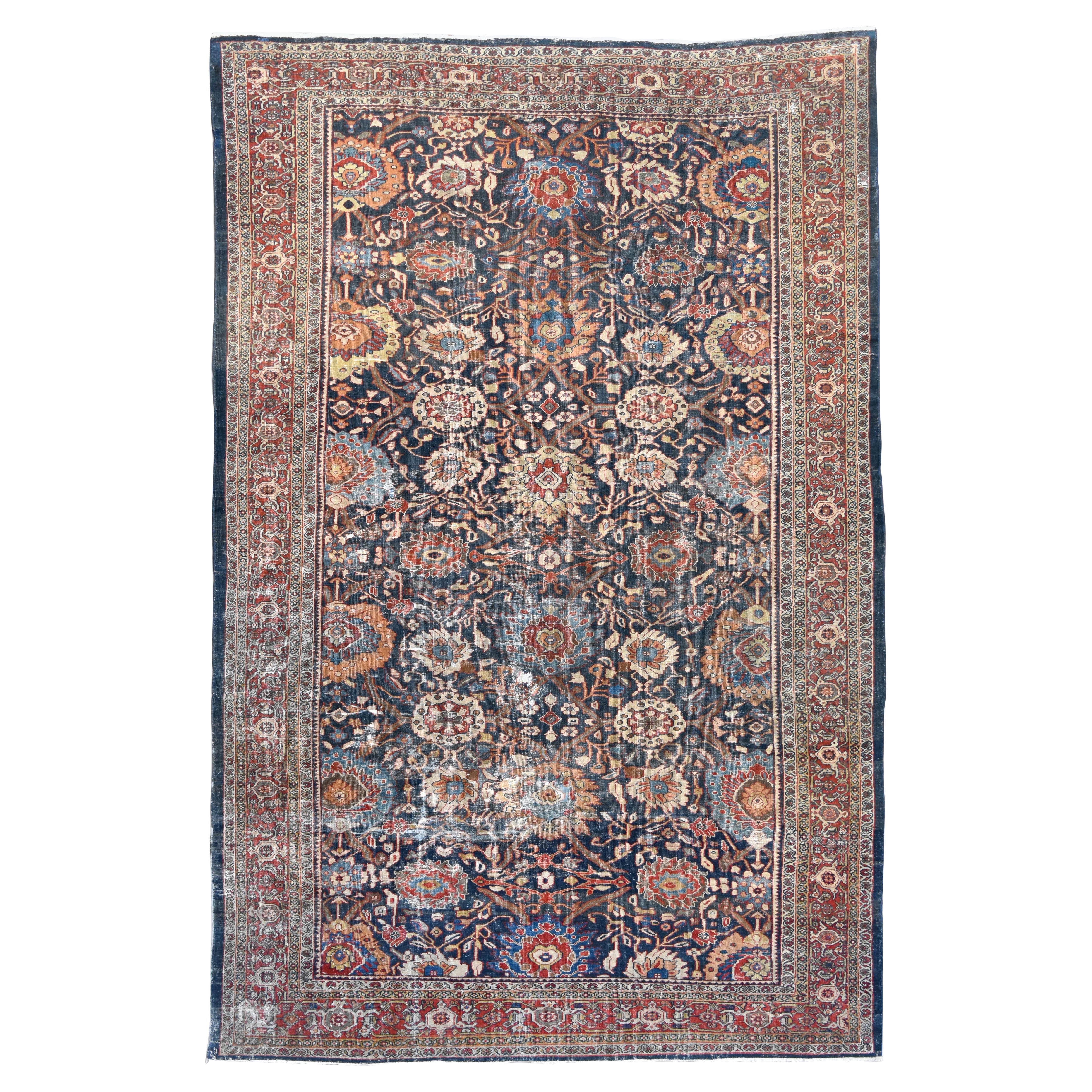 Tappeto antico in lana persiana ZIGLER Mahal 11'x17'