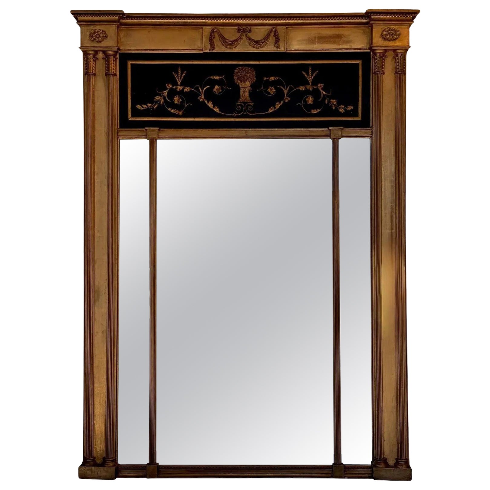 Miroir néoclassique du 19e siècle