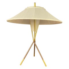 1950's Gerald Thurston Lightolier Tripod Lamp