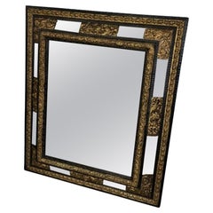 Large Ornate Antique Mirror