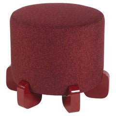 Ipanema Stool, Wood Lacquered Feet by Duistt