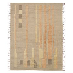 Tappeti marocchini Afghanistan Circa 1990 - Lana Arancione Taupe Giallo - 92217