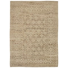 Tappeti marocchini Afghanistan Circa 1990 - Lana Marrone Avorio Design - 92218