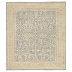 Afghanistan Haji Jalili Area Rugs Circa 1990 - Wool Gray Ivory Taupe - 92415