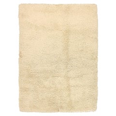 Afghanistan Moroccan Small Rug Circa 1990 - Wool Ivory Design - 92510
