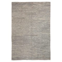 Afghanistan Kilim Area Rugs Circa 1990 - Wool Ivory Taupe Design - 92491
