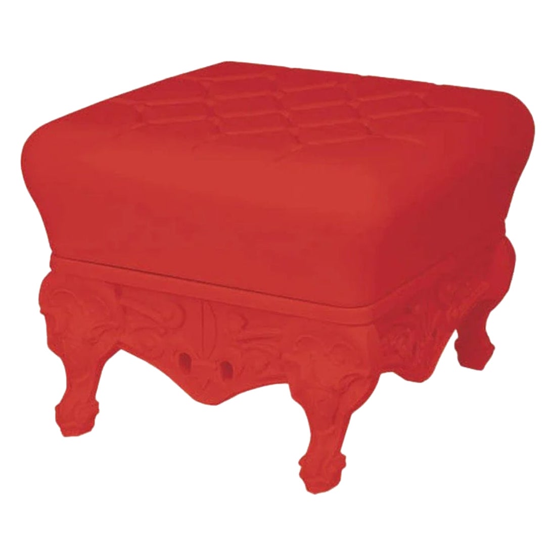 Pouf rosso fuoco Piccolo Principe dell'Amore di Moro, Pigatti in vendita