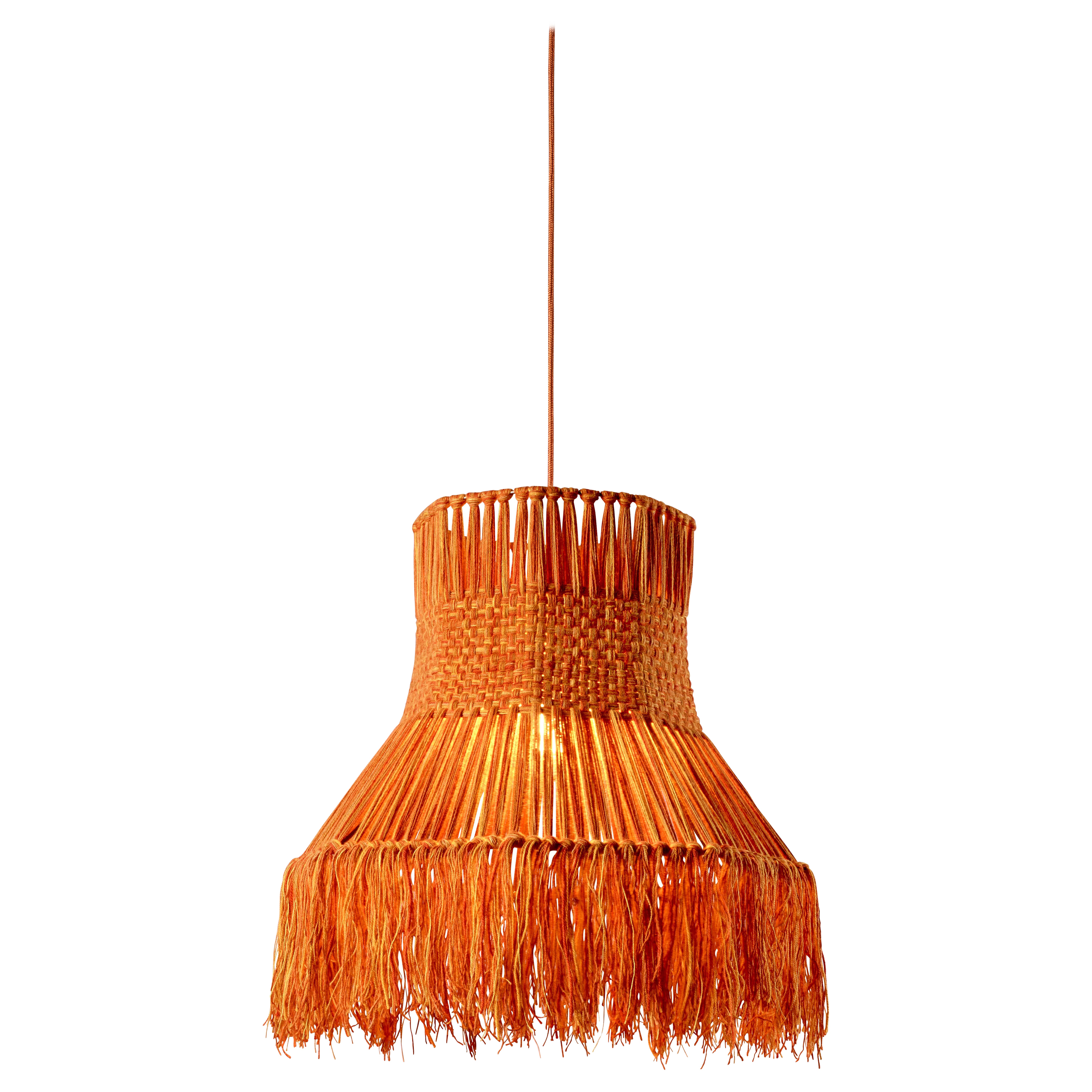 Lampada a sospensione Happy Waste Orange di SKRYTA
