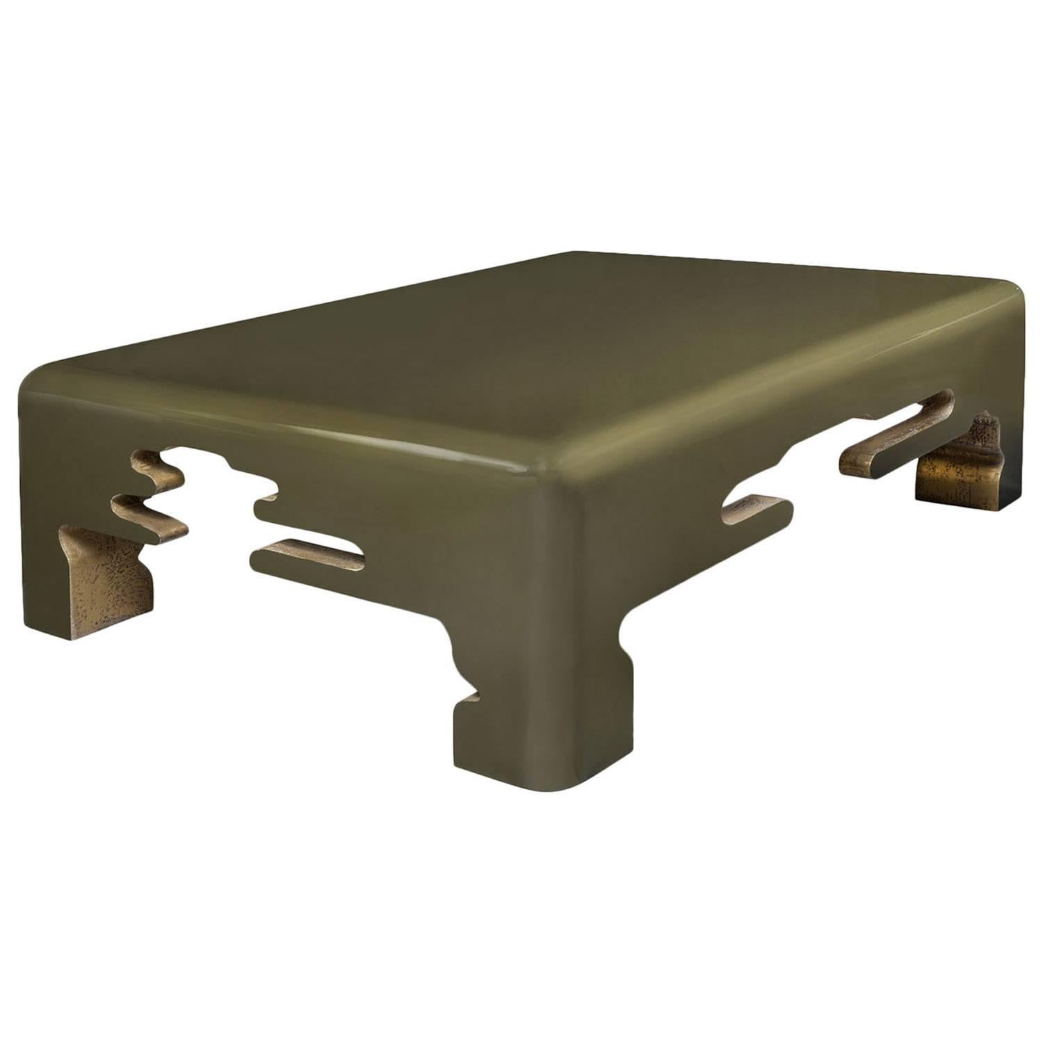 Tigrr Coffee Table by Charles Tassin For Sale