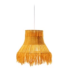 Lampada a sospensione Happy Waste Yellow di SKRYTA