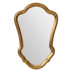 Petite Gilt Mirror by LaBarge, 17" x 26"