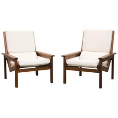 Pair of Rare Robert Parry Lotus Chairs