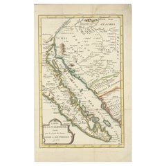 Raro Mapa Jesuita de California y Baja California de 1757, Dedicado al Rey de España