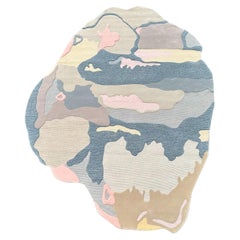 Pastellfarbener Dreamscape-Teppich von RAG home