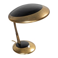 Mid-Century Brass Table Lamp by Precenta Oy, Finland, 1950s