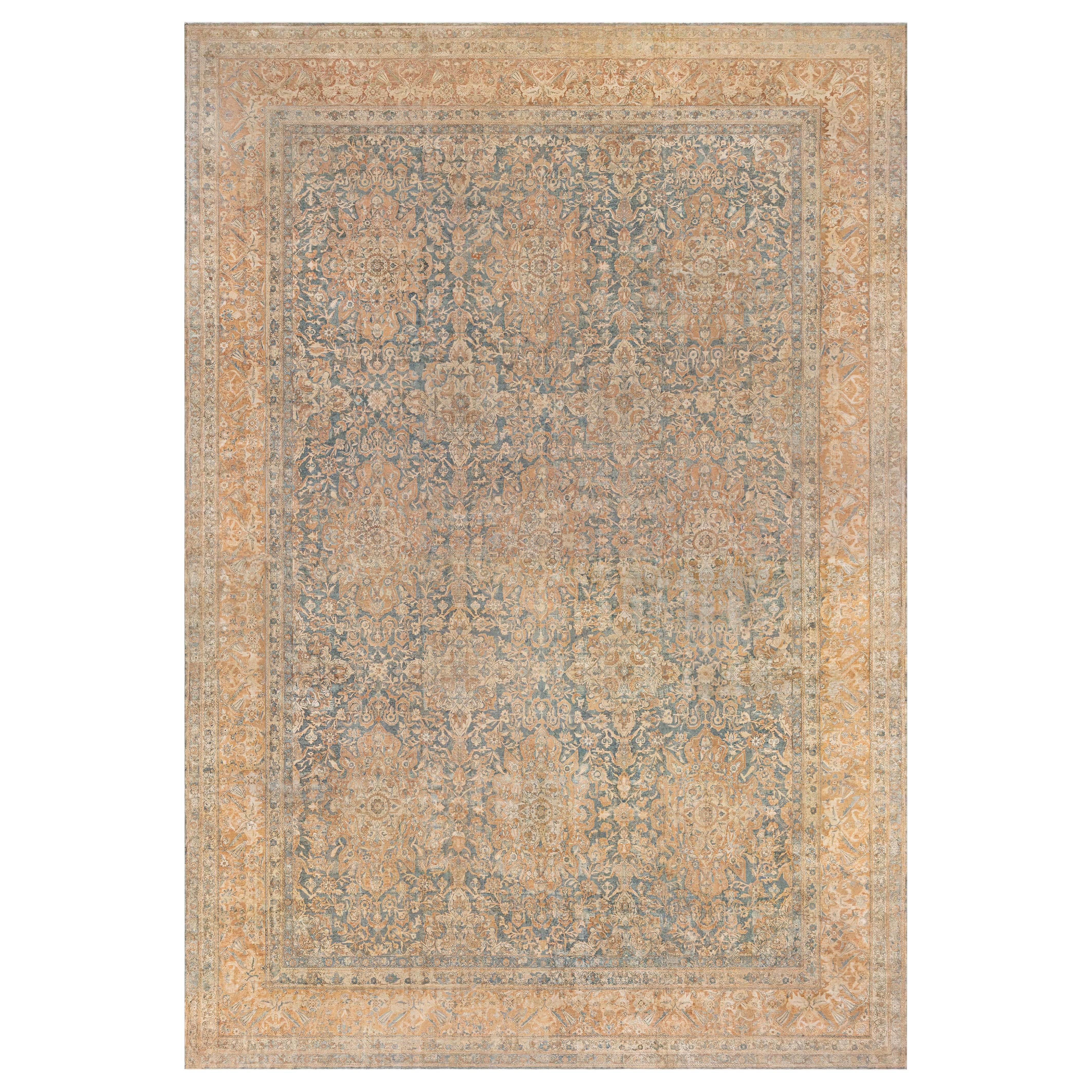 Tapis persan Kirman ancien fait à la main Doris Leslie Blau