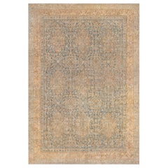 Doris Leslie Blau Antique Persian Kirman Handmade Wool Rug