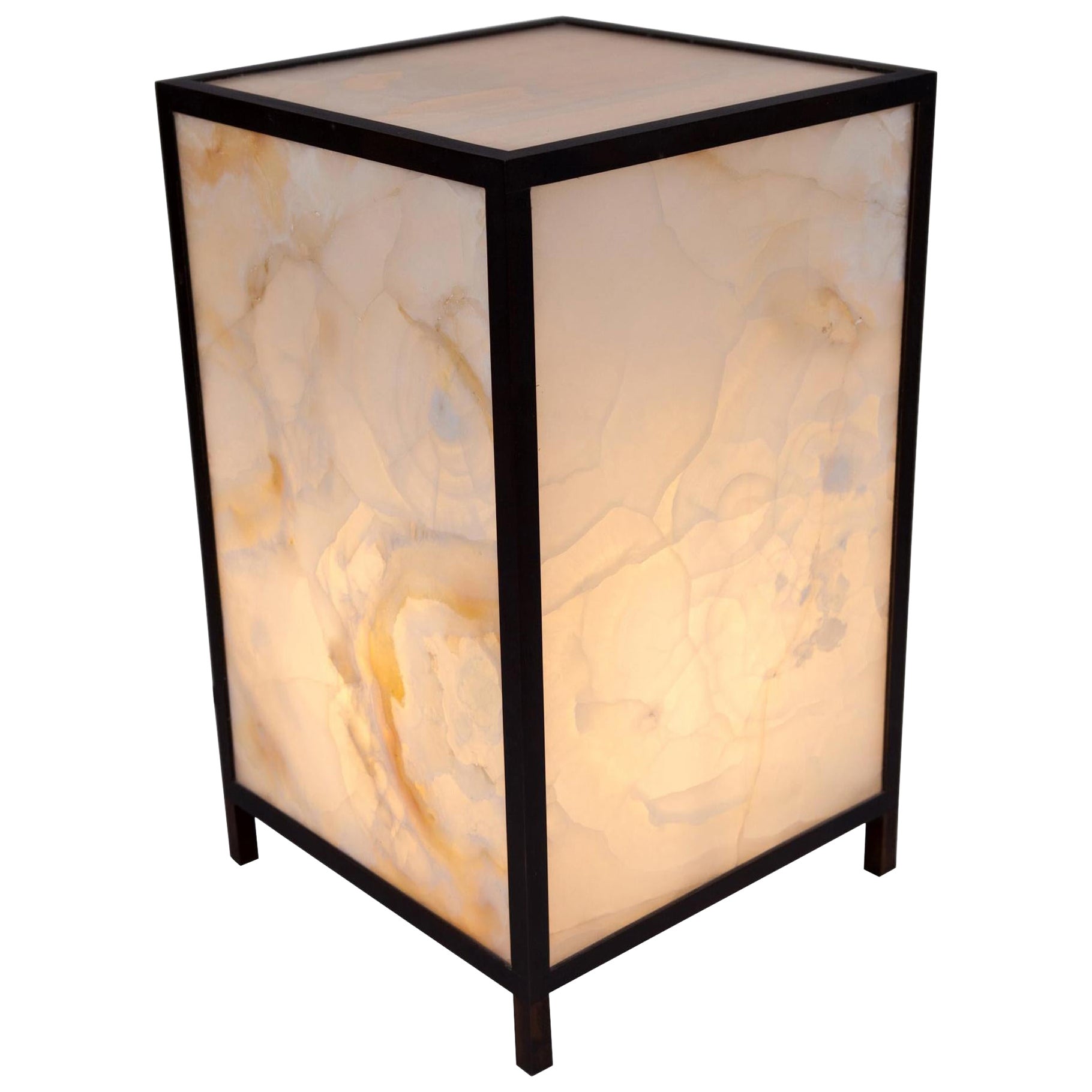 Timeless Onyx Table Lamp by Atelier Boucquet For Sale